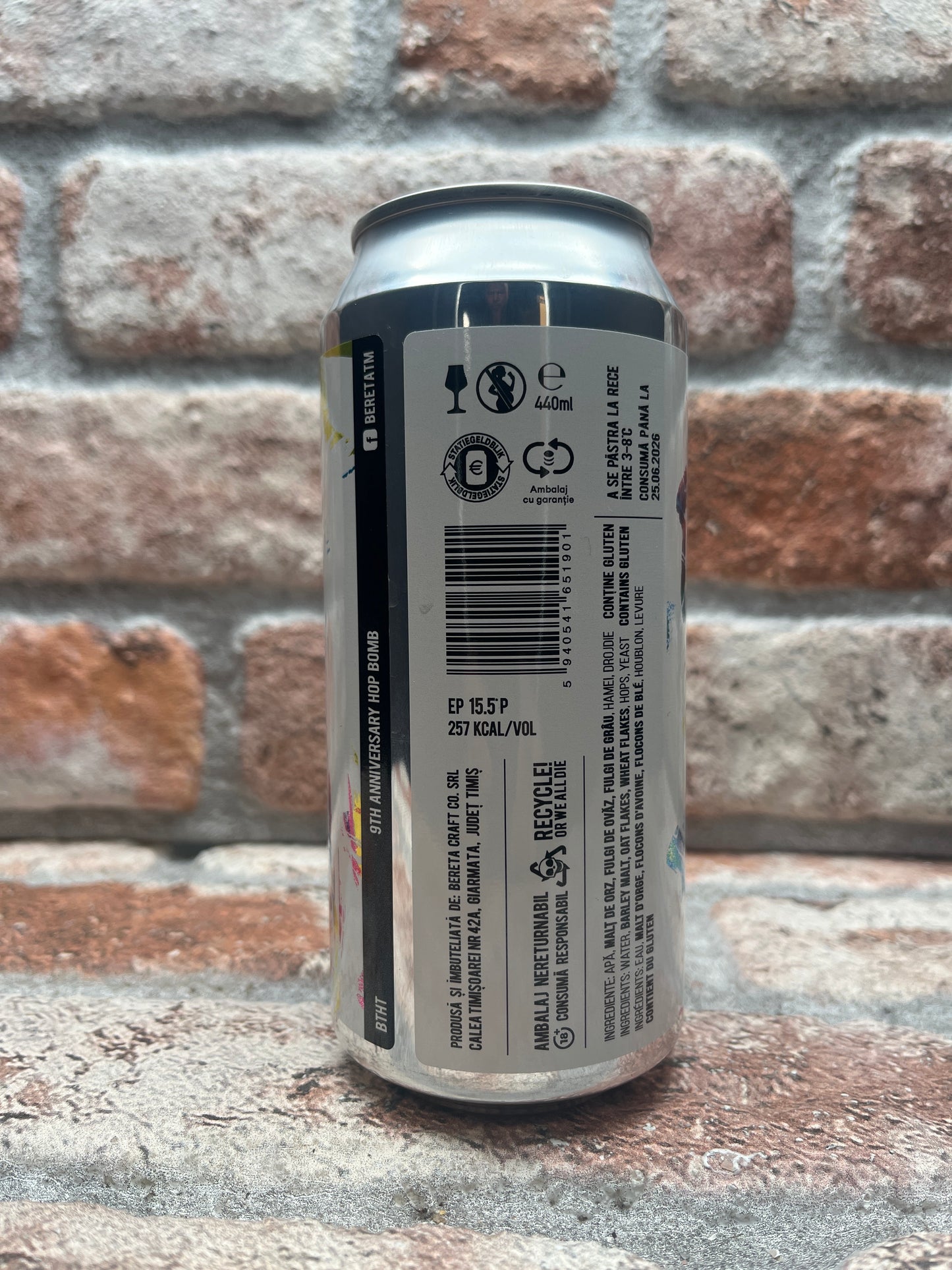 Bereta Brewing 9 Down IPA - 44 CL