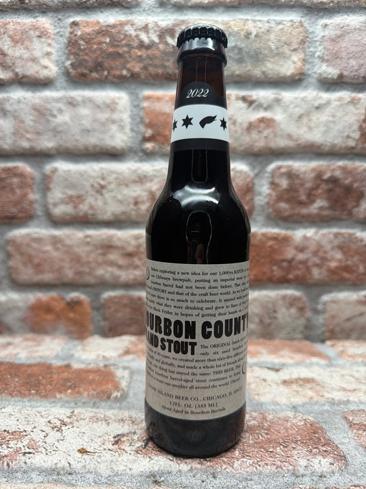 Goose Island Bourbon County Brand Stout (Wild Turkey Barrels) 2022 Stout - 35 cl