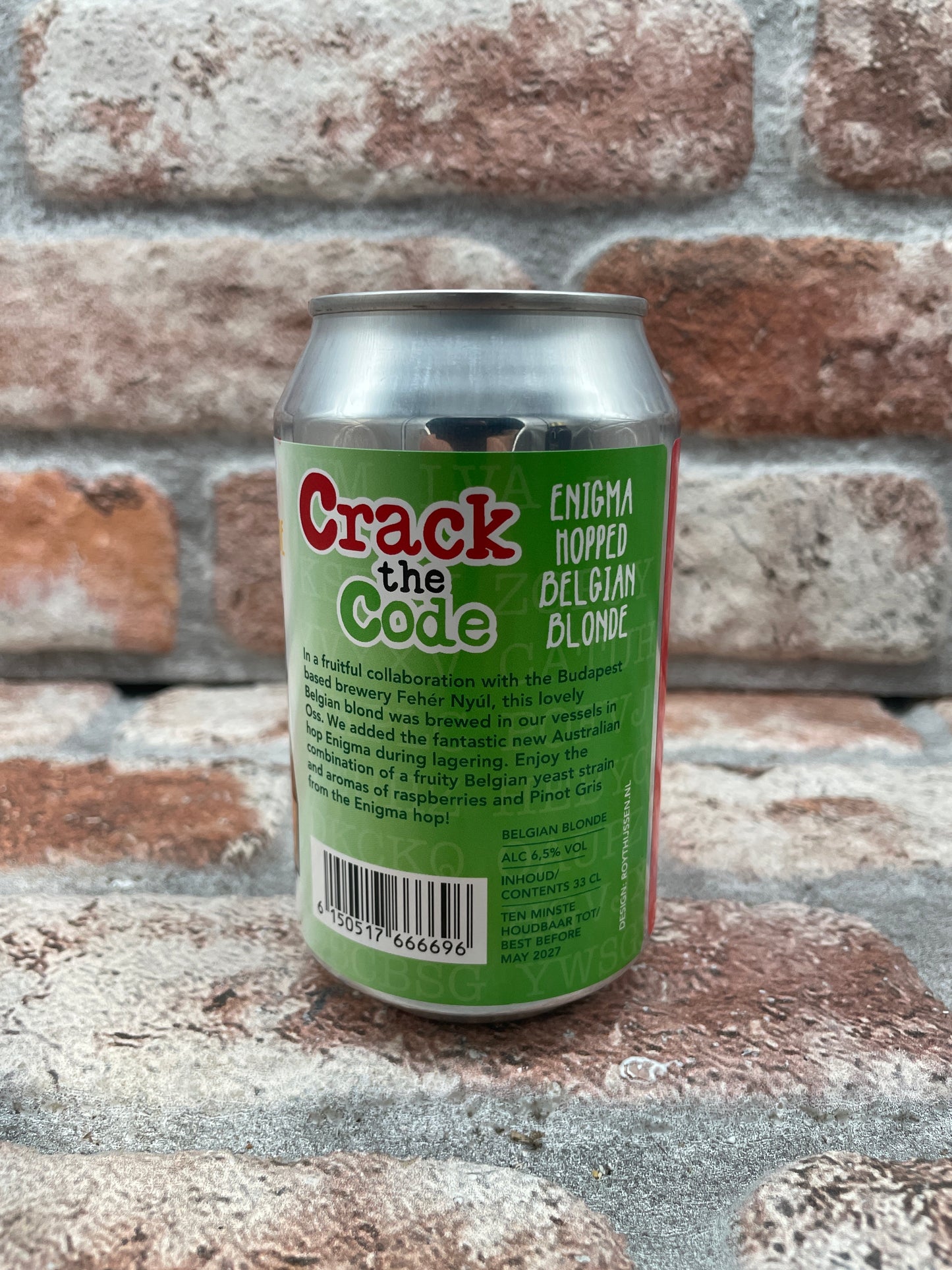 Muifel Brouwerij Crack The Code Enigma Hopped Belgian Blond - 33 CL