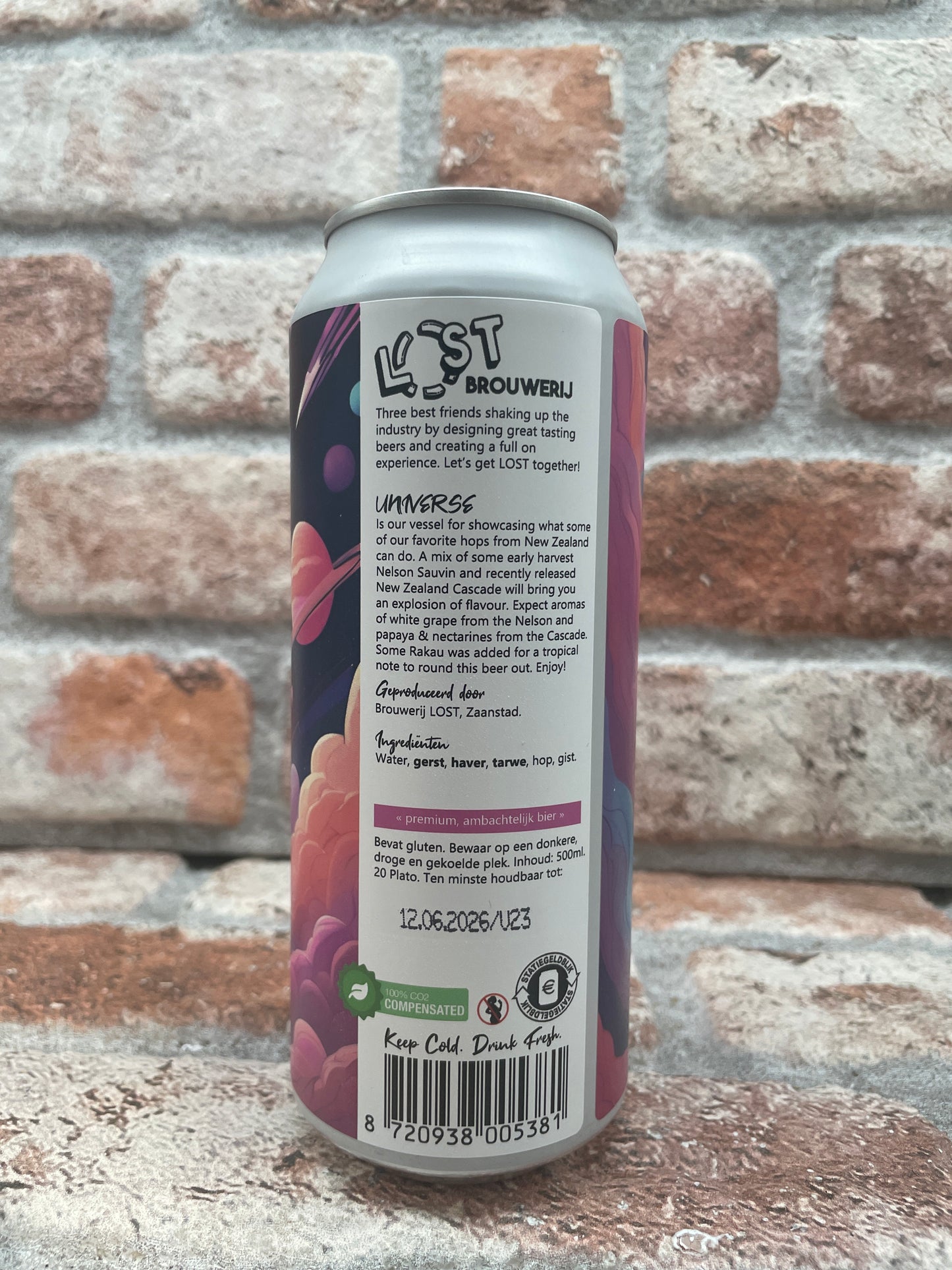 Brouwerij Lost Universe DDH Double NZ Neipa DIPA - 44 CL