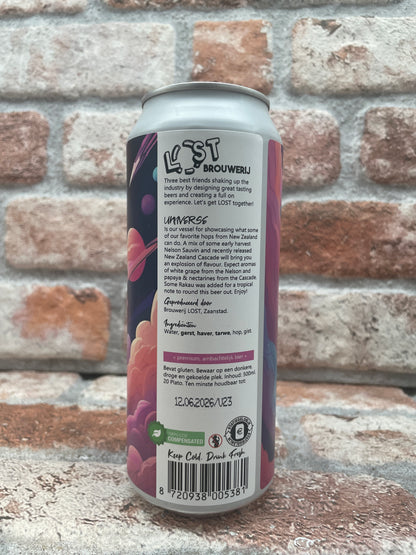 Brouwerij Lost Universe DDH Double NZ Neipa DIPA - 44 CL