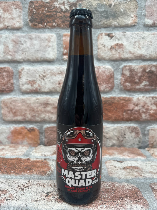 De Meester Master Quad #02 - Douze Barolo B.A. Black Cherry Quadrupel - 33 CL