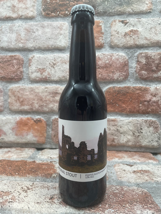 Pophin Peated Scotch Whisky B.A. 16 mois Stout - 33 CL