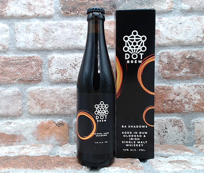 Dot Brew Barrel Aged Shadows Aged in Rum Oloroso &amp; Irish Malt 2024 Barleywine – 33 CL