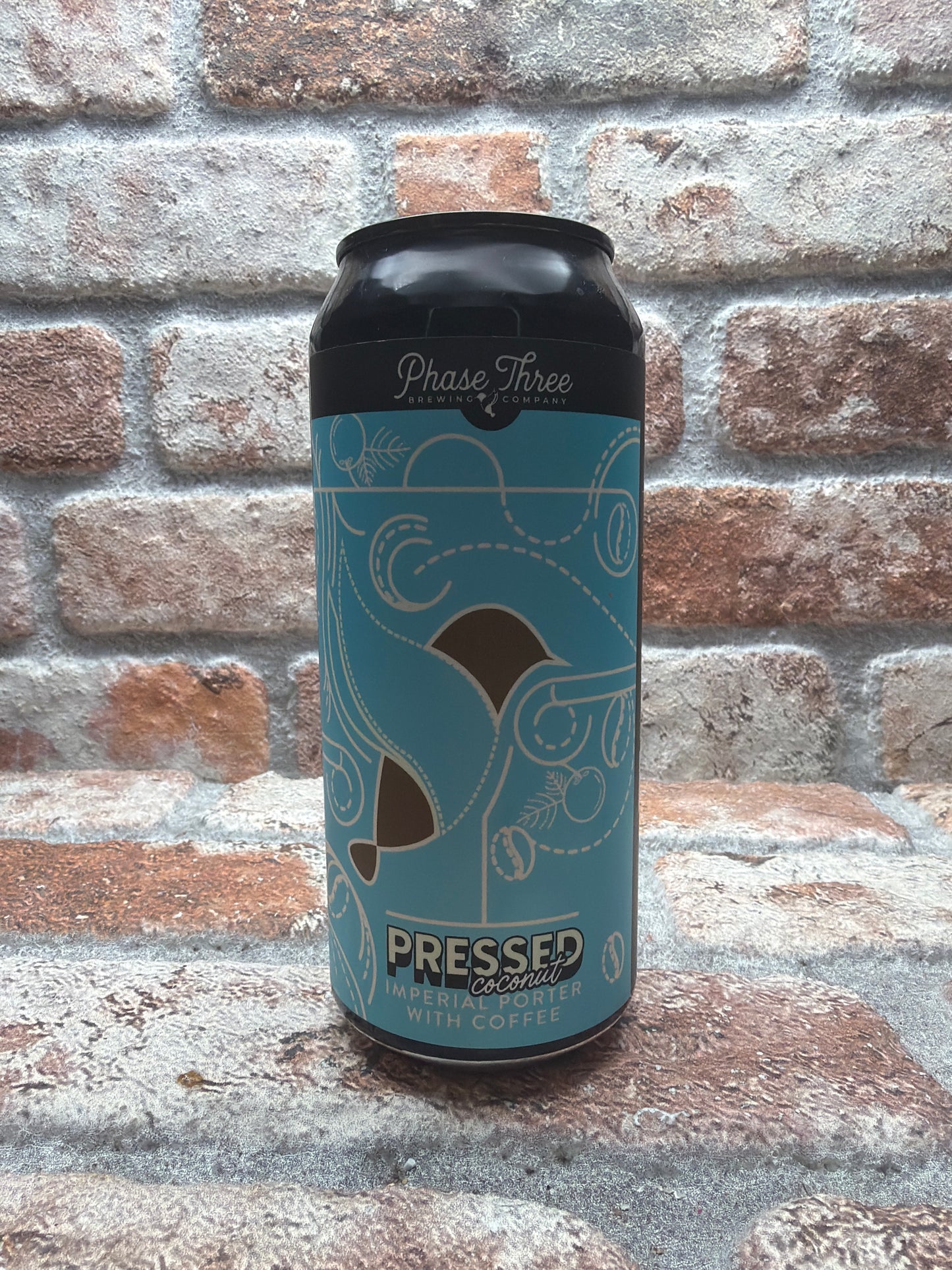 Phase Three Brewing Pressed - Coconut Porter - 47.3 CL (1 pint)