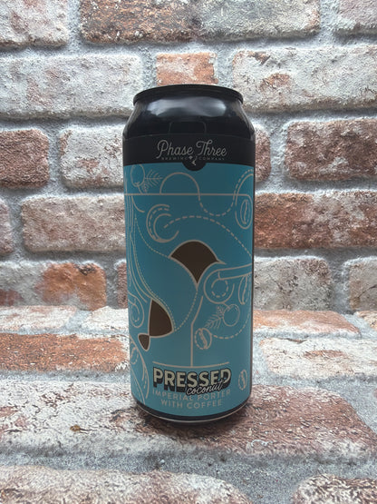 Phase Three Brewing Pressed - Coconut Porter - 47.3 CL (1 pint)