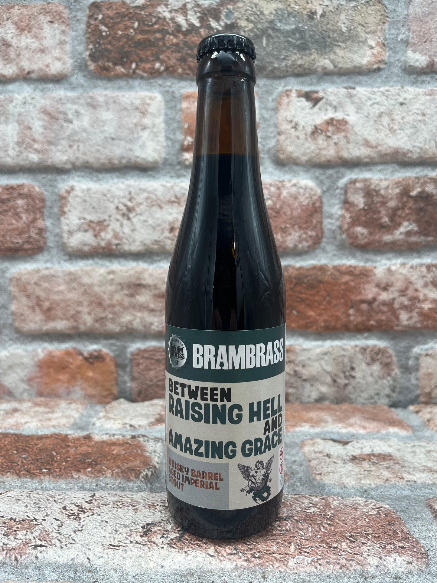 Brambrass Between Raising Hell und Amazing Grace Stout – 33 cl