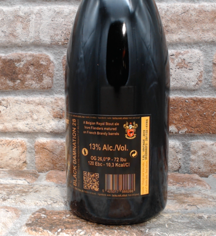 De Struise Brouwers Black Damnation 28 Van Pouck Stout Magnum 2019 - 1,5 L