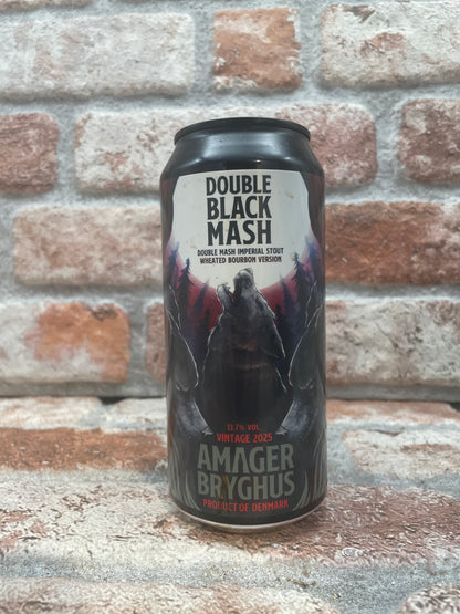 Amager Bryghus Double Black Mash Wheated Bourbon Version 2025 Stout – 44 cl