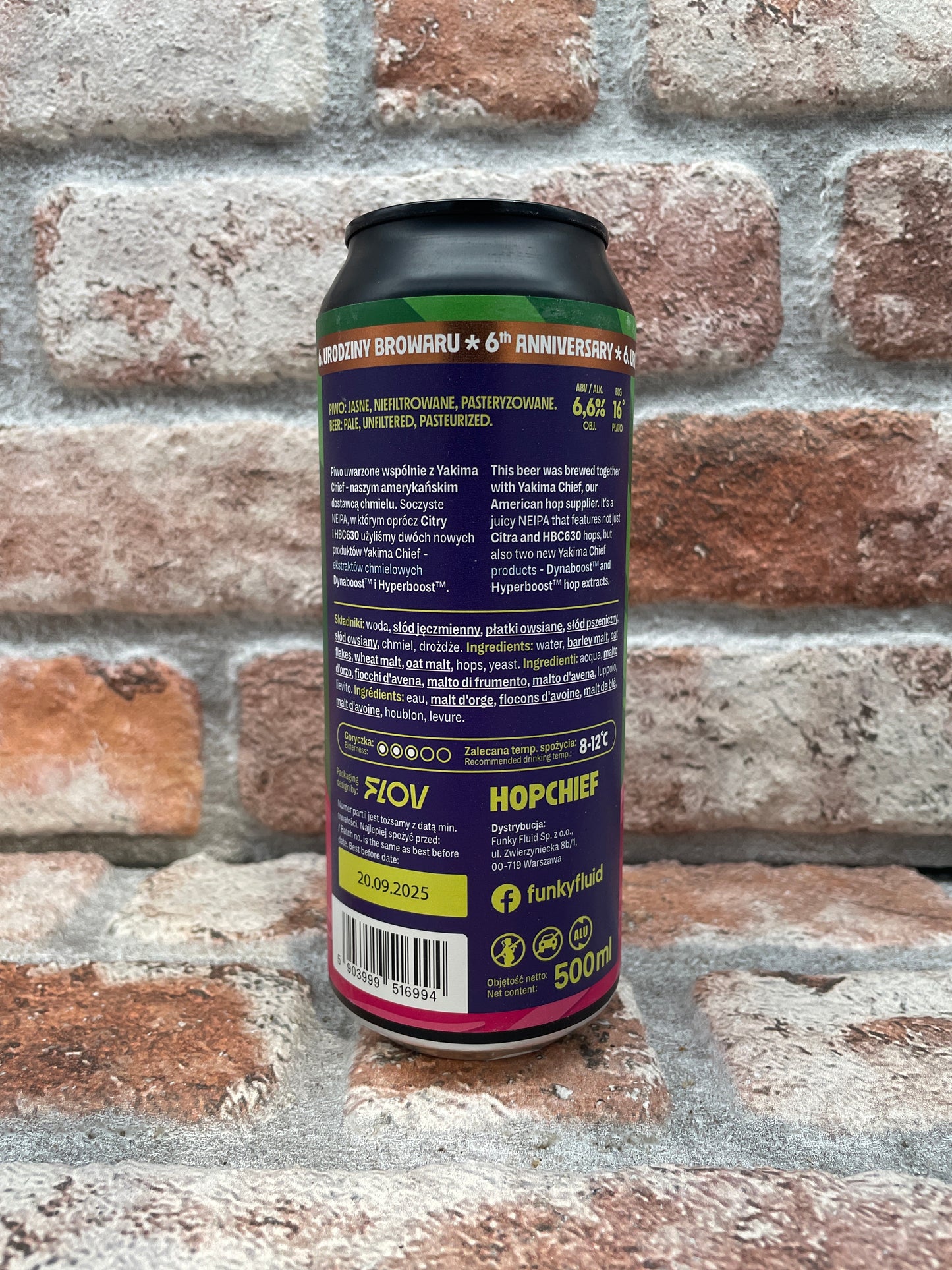 Funky Fluid Hopchief DDH NEIPA - 44 CL