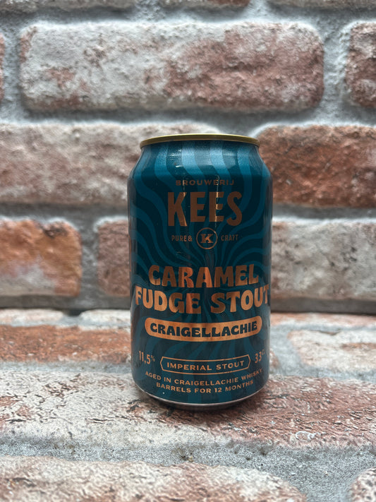 Brouwerij Kees Caramel Fudge Craigellachie Edition Stout - 33 CL