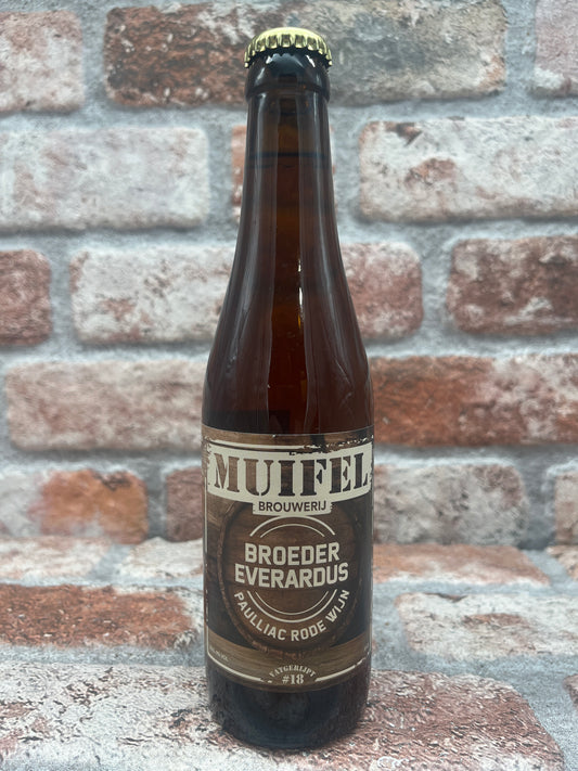 Muifel Brewery Barrel-Aged #18 Brother Everardus Paulliac Rotwein 2025 Tripel - 33 CL