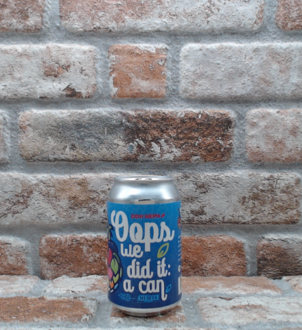 Muifel Brouwerij Oops we dit it: a can - 33 CL