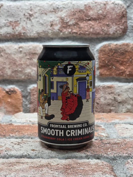 Frontaal Brewing Co. Smooth Criminals: Strawberry Cola Sour - 33 CL