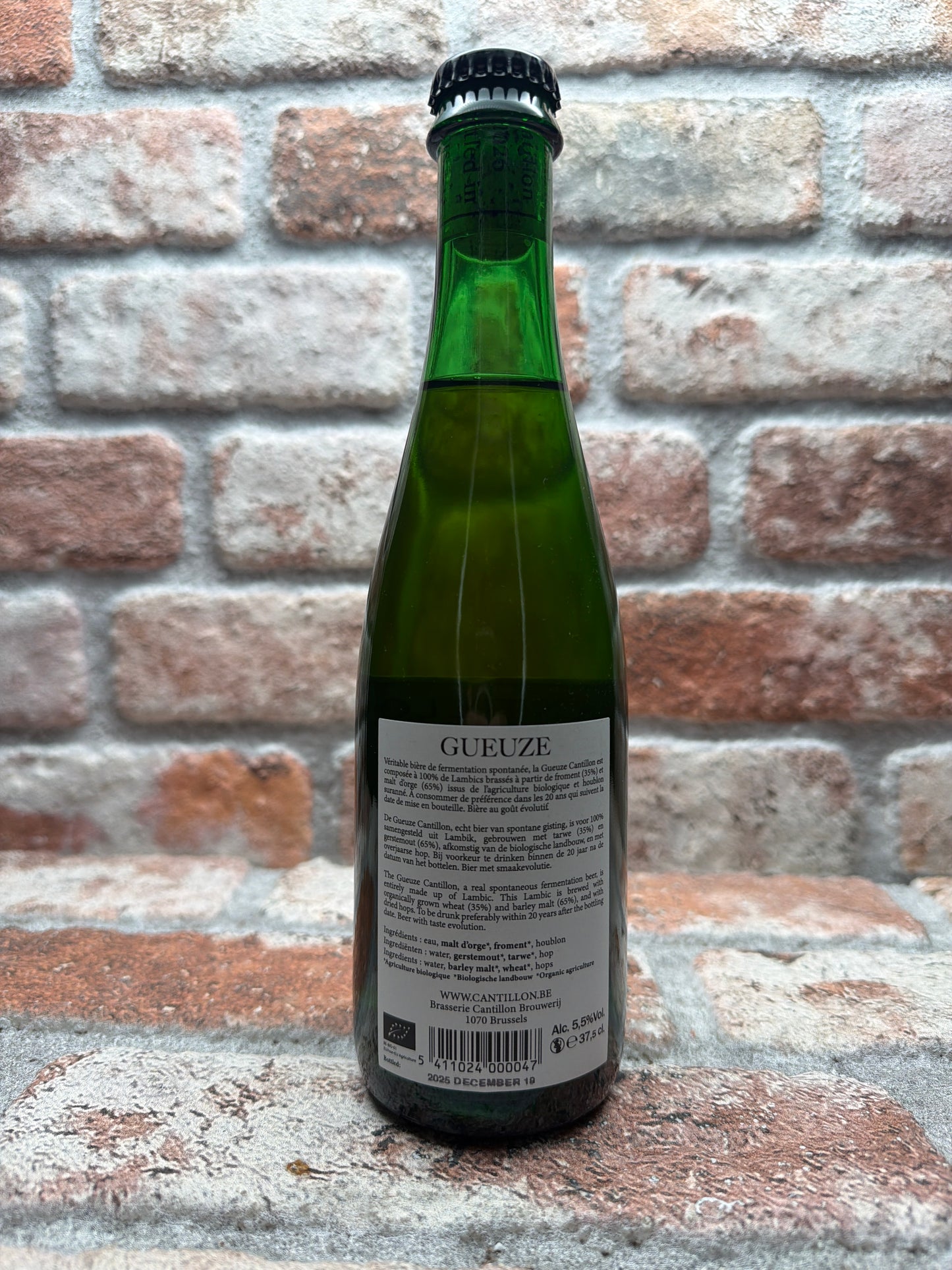 Brasserie Cantillon Gueuze (2025) Lambic/Gueuze - 37.5 CL