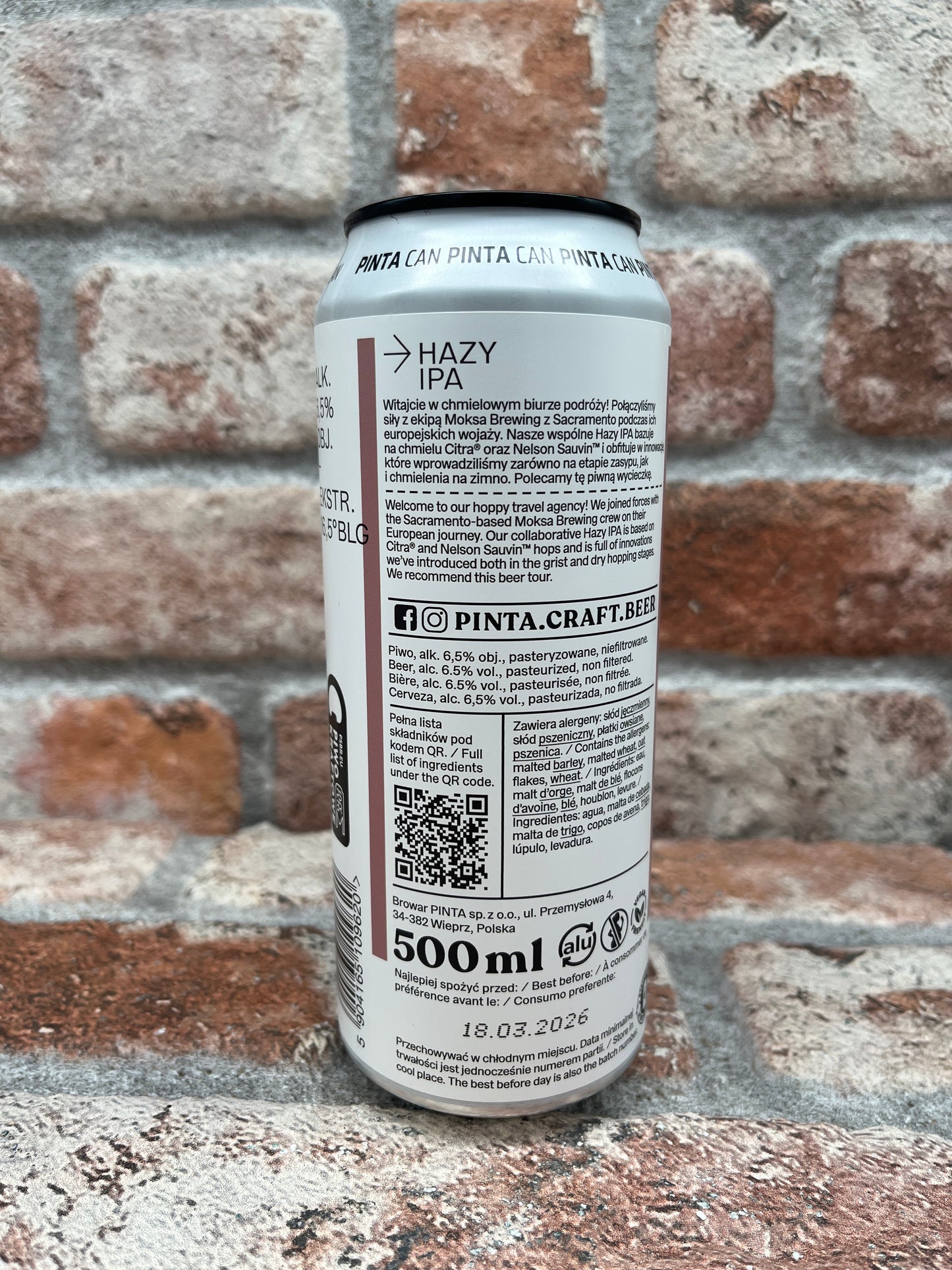 Pinta Discovery Europe: Sacramento NEIPA – 50 CL