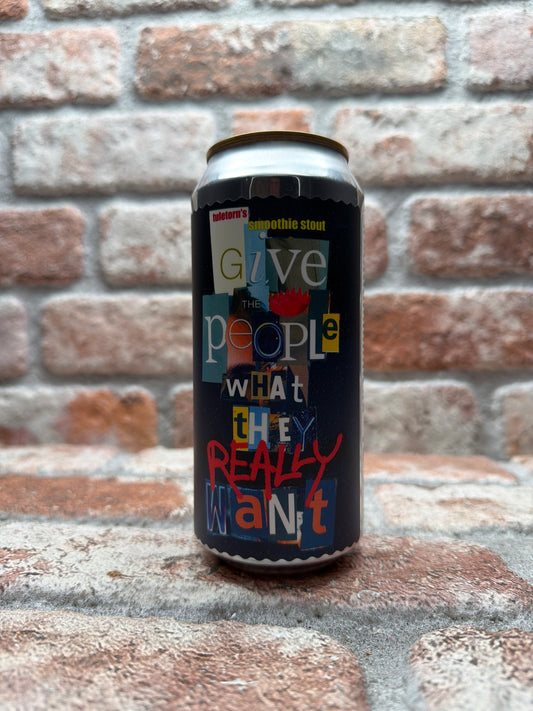 Tuletorn Brewing Give the People What They Really Want Stout - 44 CL