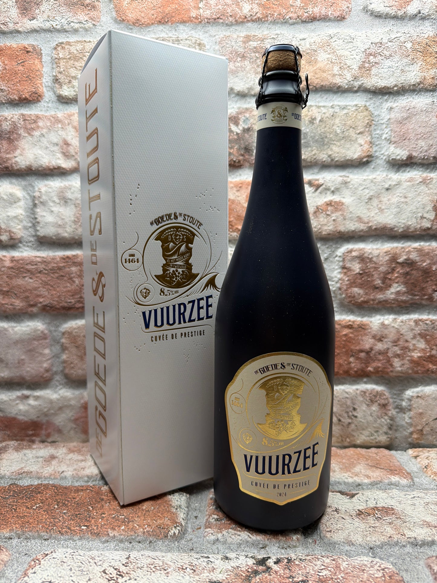 De Goede & De Stoute Vuurzee (Cuvée De Prestige 2024) Cadeaudoos Champagnebier - 75 CL
