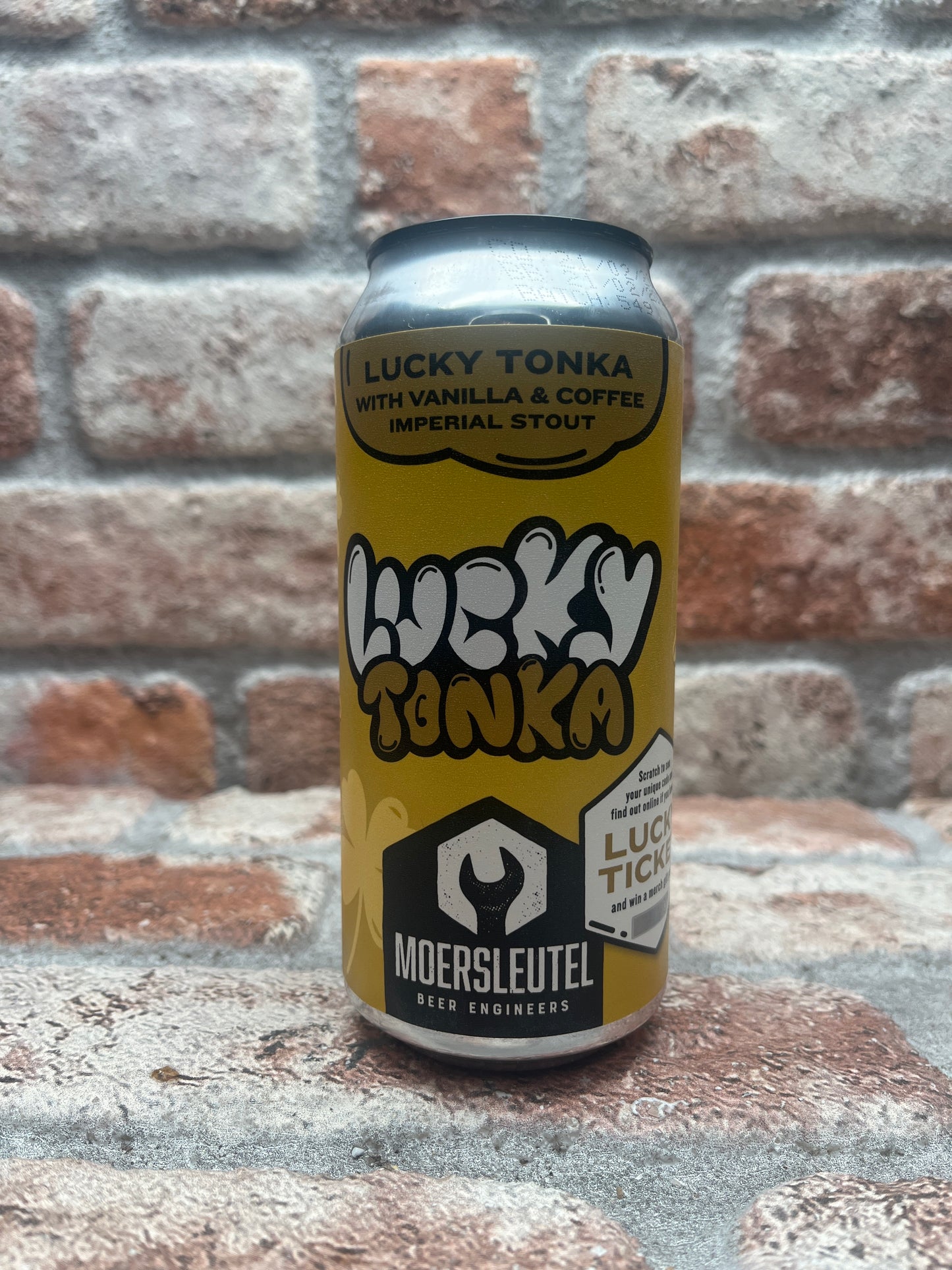 Moersleutel Lucky Tonka With Vanilla & Coffee Imperial 2023 Stout - 44 CL