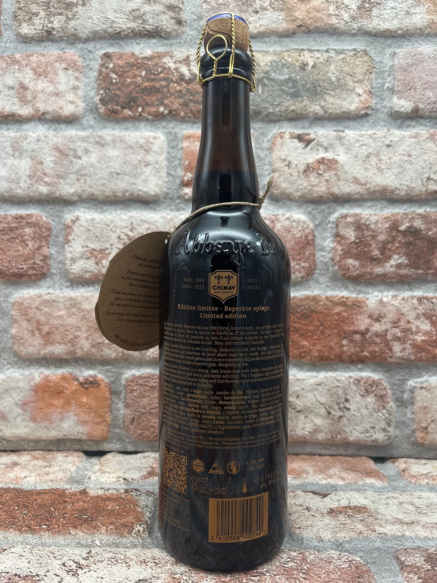 Chimay Grande Réserve Limited Edition 2024 Quadrupel - 75 CL