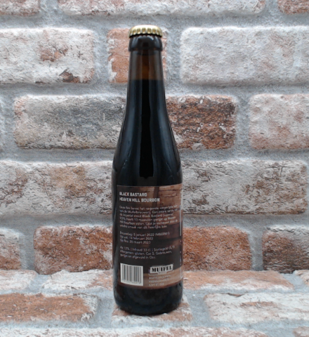 Muifel Brouwerij Black Bastard Imperial Stout Heaven Hill Bourbon 2022 - 33 CL