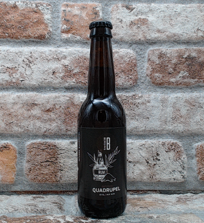 Berging Brouwerij Quadrupel infundierter Rum – 33 CL