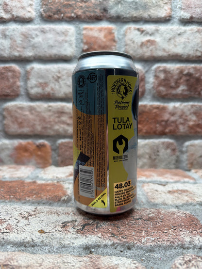 Northern Monk PATRONS PROJECT 48.03 // HAPPY COLLIDER // TULA LOTAY // MOERSLEUTEL // FRUITED SMOOTHIE IPA - 44 CL