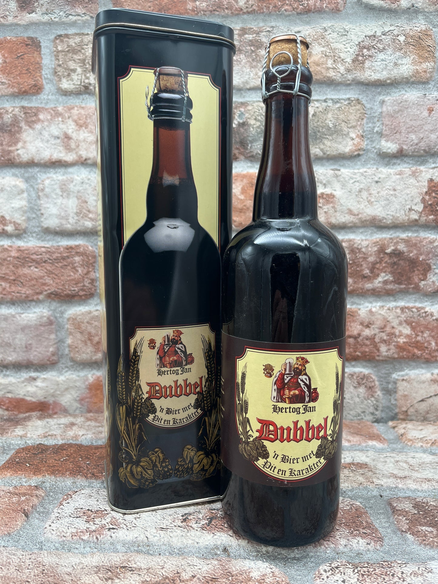Hertog Jan Met blik 1991 Dubbel - 75 CL