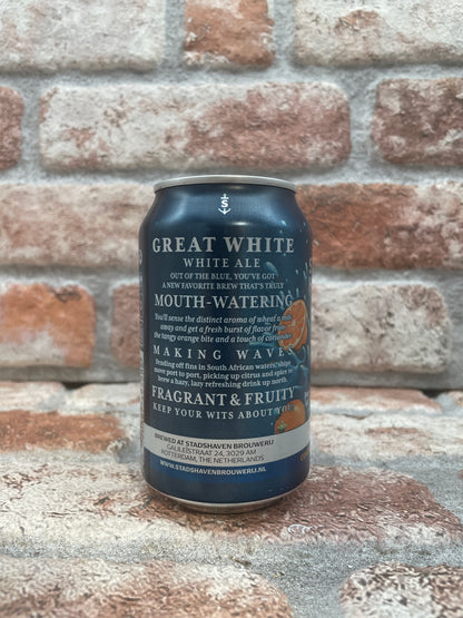 Stadshaven Great White Witbier - 33 CL