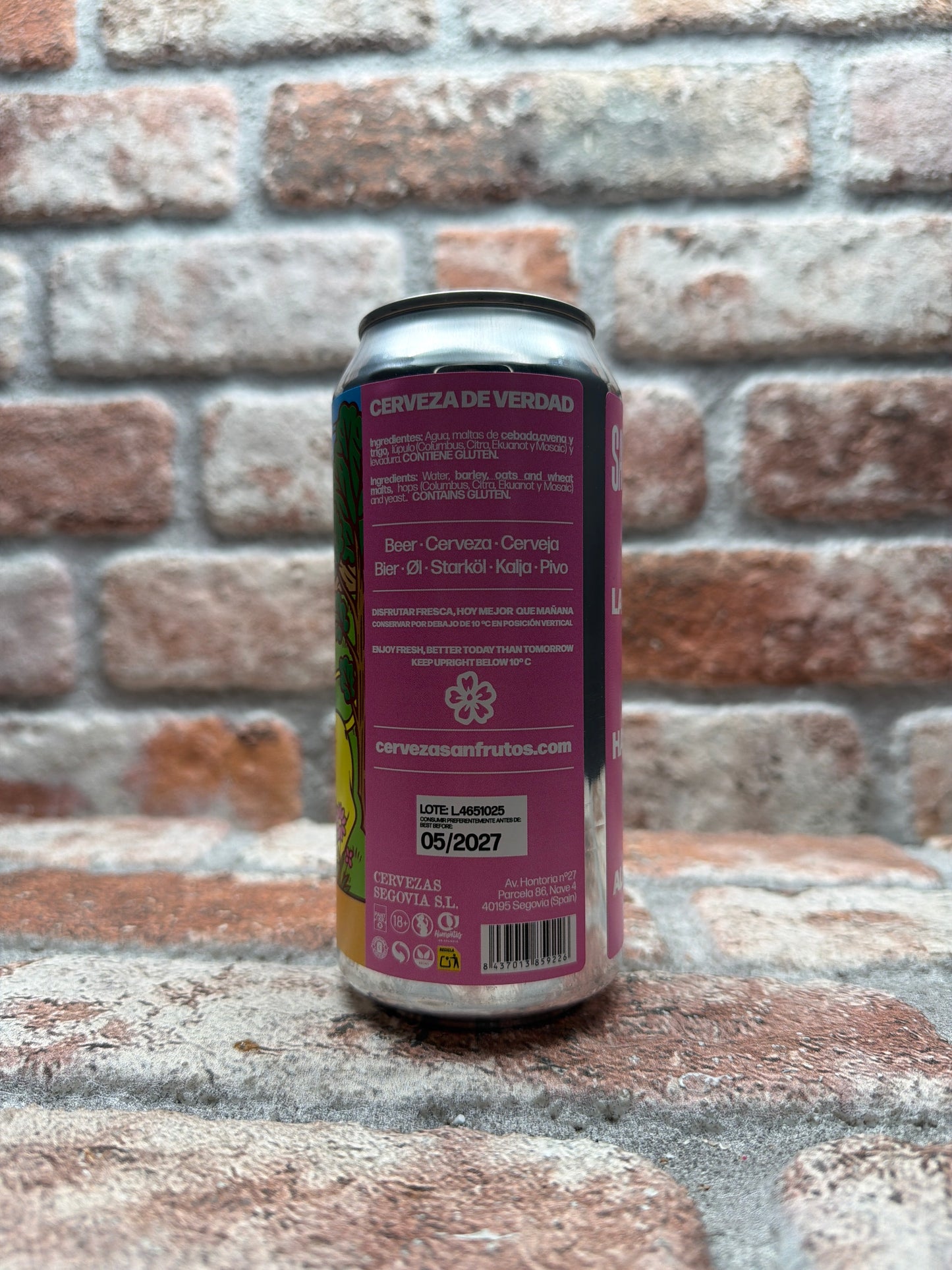 Cerveza SanFrutos LA FUERZA - Hazy DIPA - 44 CL
