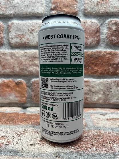 Pinta Modern Drinking West Coast IPA – 50 cl