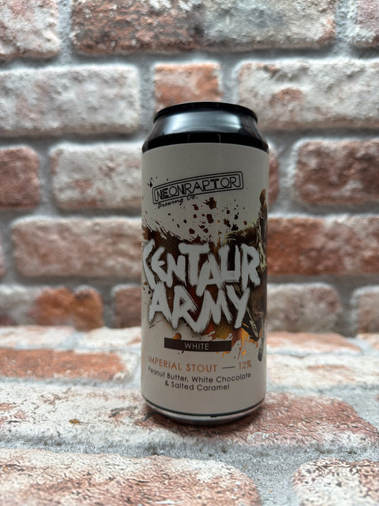 Neon Raptor Centaur Army White Stout - 44 cl