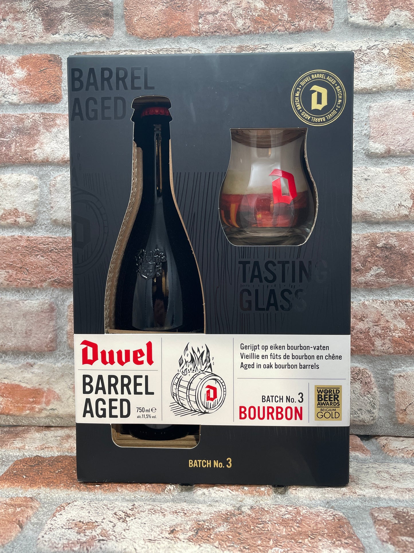 Duvel Barrel Aged Batch #3 Inkl. Glas 2018 Ale – 75 CL