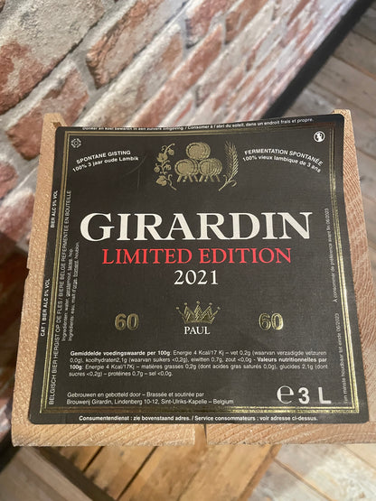 Girardin Limited Edition 2021 Lambic/Geuze - 3 L