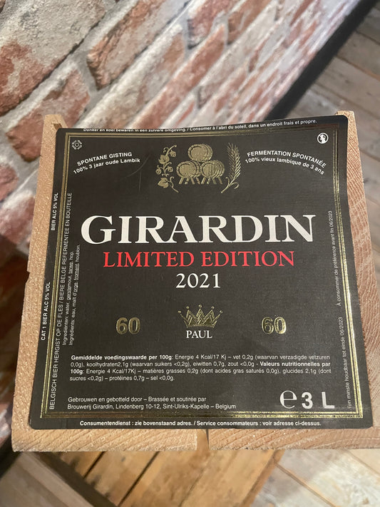 Girardin Limited Edition 2021 Lambic/Geuze - 3 L