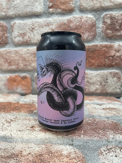 Half Acre Double Barrel 2x4 Benthic 2024 Stout - 33 cl