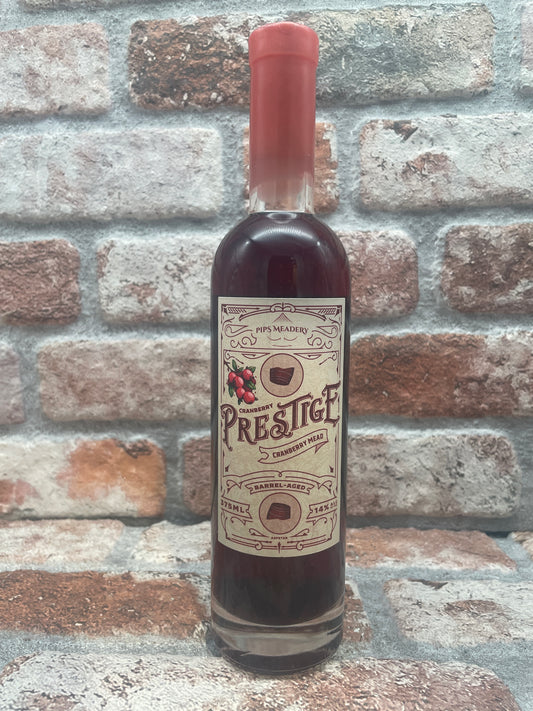 Pips Meadery Cranberry Prestige Medebier - 37.5 CL