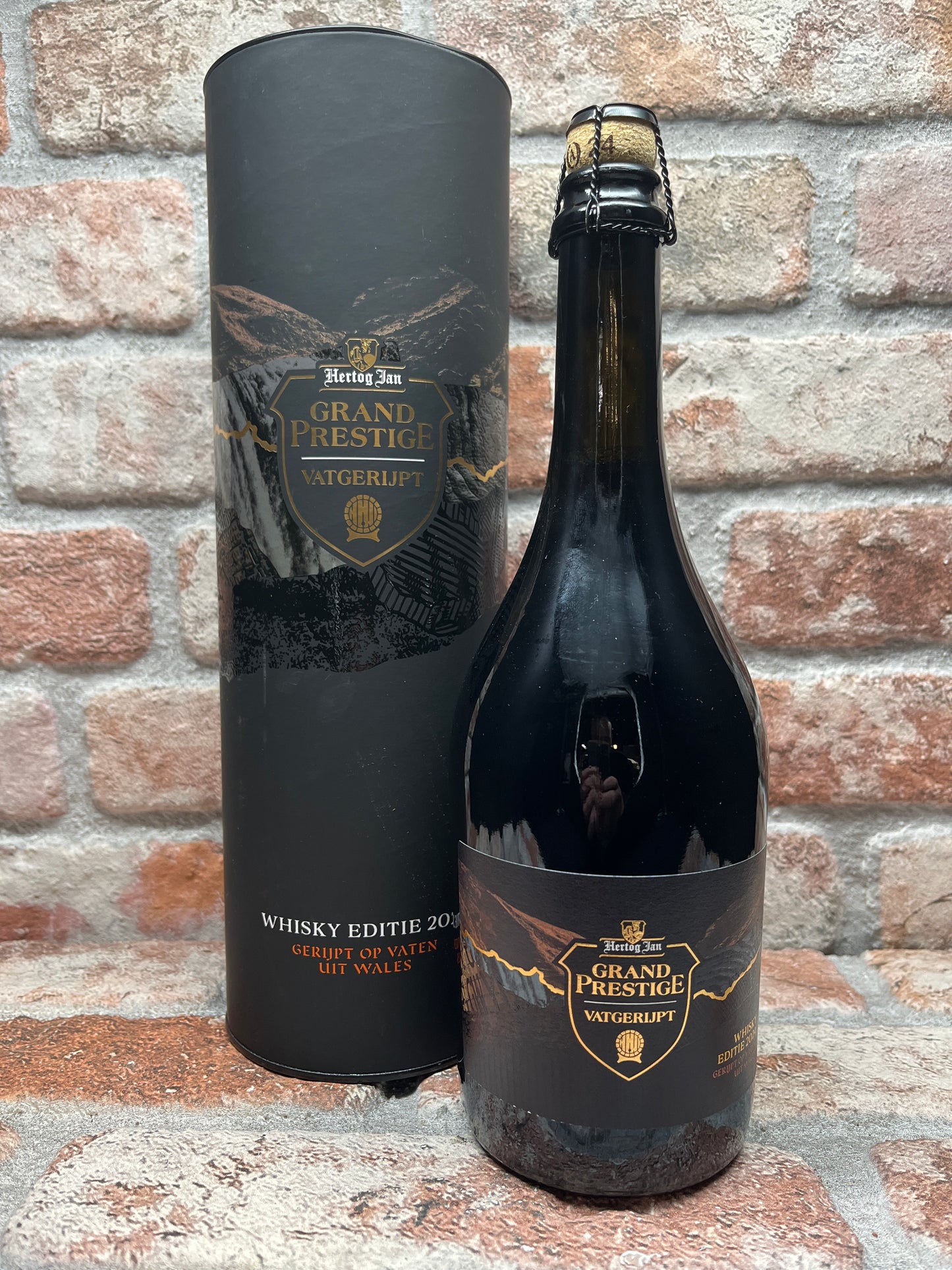 Hertog Jan Grand Prestige, im Fass gereift, Wales 2024, Barleywine – 75 cl