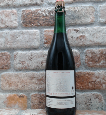 3 Fonteinen Frambozenlambik 17/18 no 68 Lambiek/Geuze - 75 CL