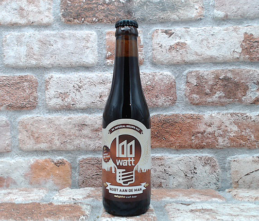 100 Watt Nut Aan De Man BA Imperial Brown Ale – 33 CL