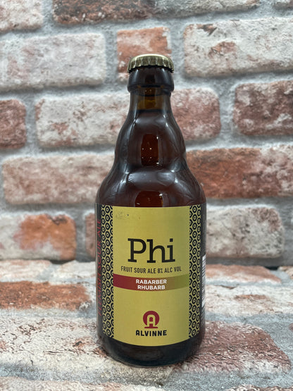 Alvinne Phi Rhabarber Sour – 33 CL