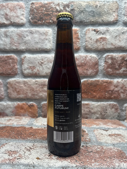 Brauerei De Toekomst Futurum Dark Ale BA Rum Quadrupel - 33 CL