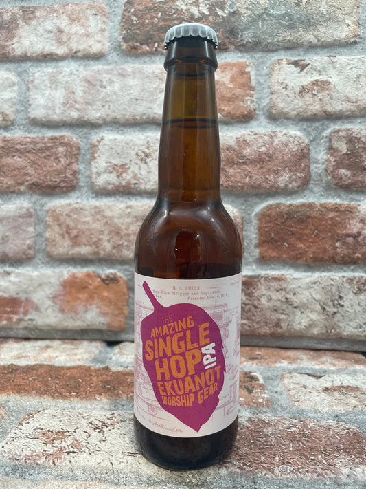 Strieper The Amazing Single Hop Ipa Ekuanot Worship Gear IPA - 33 CL