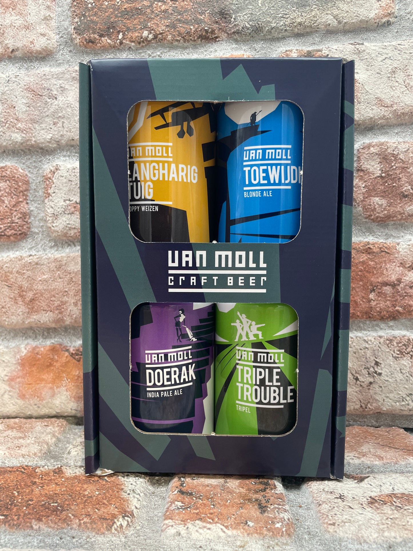 Van Moll Geschenkset 4 Dosen - 33 CL