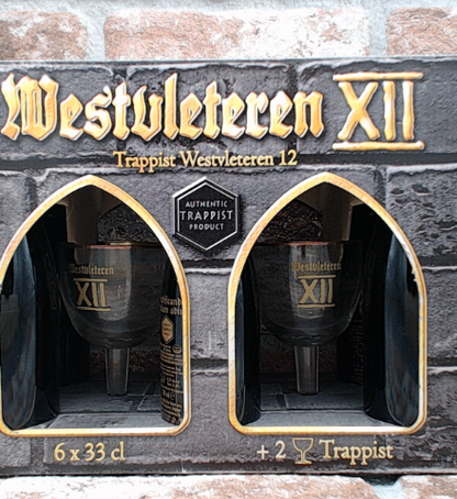 Westvleteren 12 Geschenkbox inkl. 2 Gläser 2012 - 33 CL