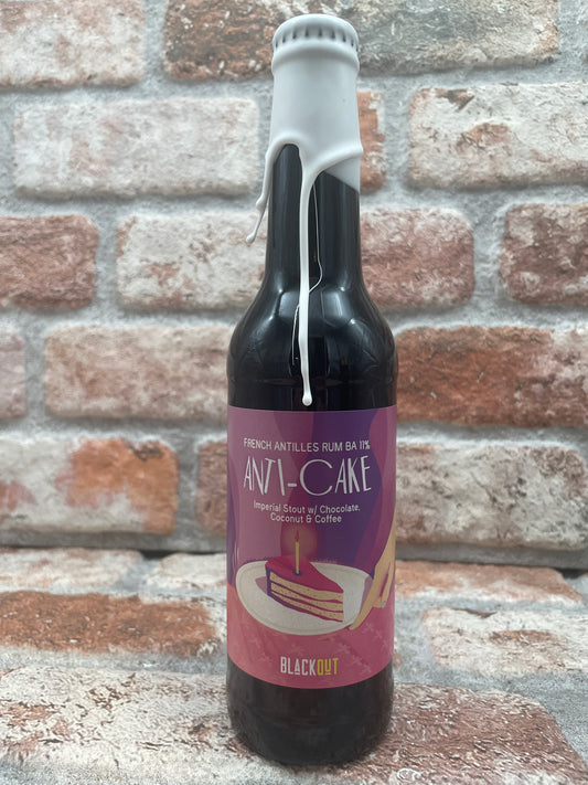 Blackout Brewing Anti-Cake BA Französische Antillen Rum Stout – 33 cl
