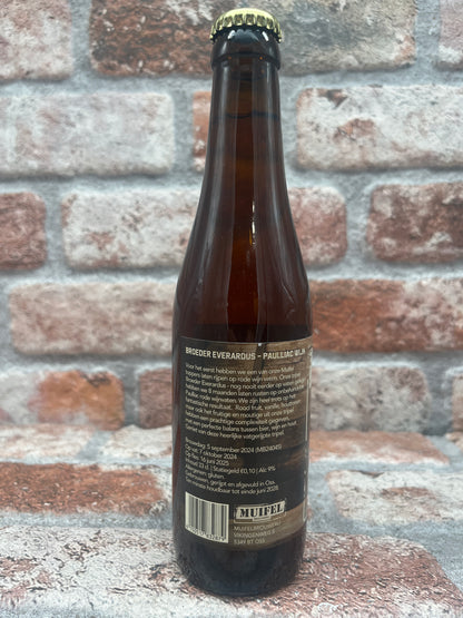 Muifel Brewery Barrel-Aged #18 Brother Everardus Paulliac Rotwein 2025 Tripel - 33 CL