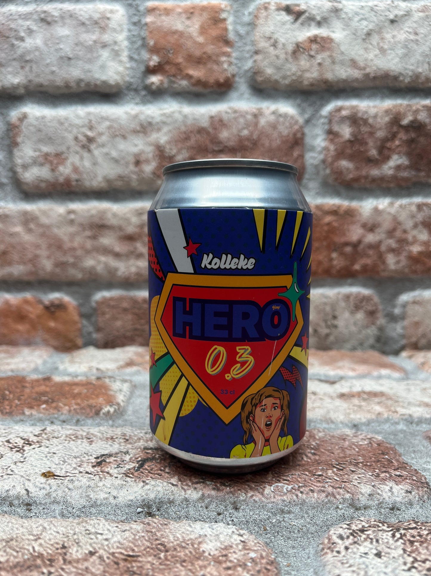 Stadsbrouwerij Van Kollenburg Hero Alcoholvrij - 33 CL