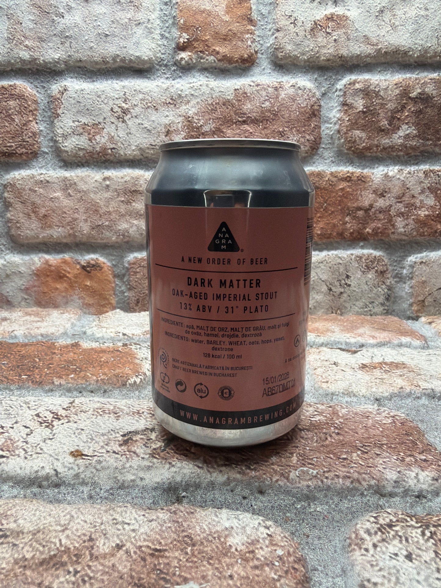 Anagram Brewery DARK MATTER Stout - 33 CL