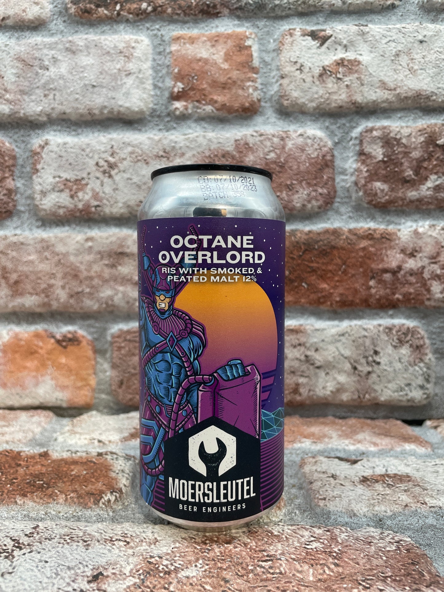 Moersleutel Octane Overlord Peated 2021 Stout - 44 CL